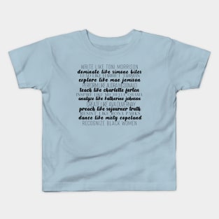 Black Women Kids T-Shirt